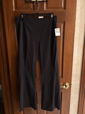 NWT Zella Black Perform Flare Leggings, Sz Large